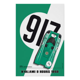 Póster P 917 David Piper Kyalami 1969