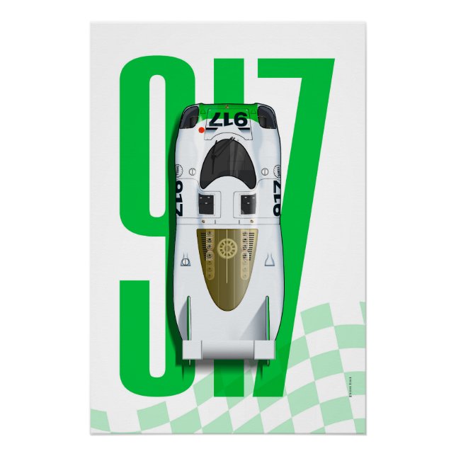 Póster P 917 Prototype Top Tribute (Anverso)