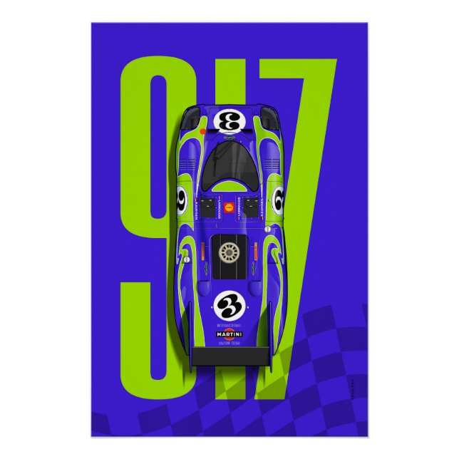 Póster P 917LH Hippie Car Top Tribute (Anverso)