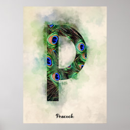 Póster P es para Peacock