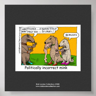 Póster P.I. Mink (Human Stole) Personalizado Poster de Ca