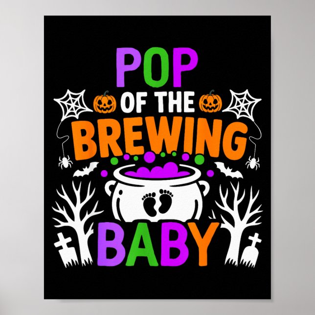 Póster P Of The Brewing Baby Halloween Costume  (Frente)