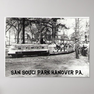 Póster PA de Hannover del parque de San Souci del poster