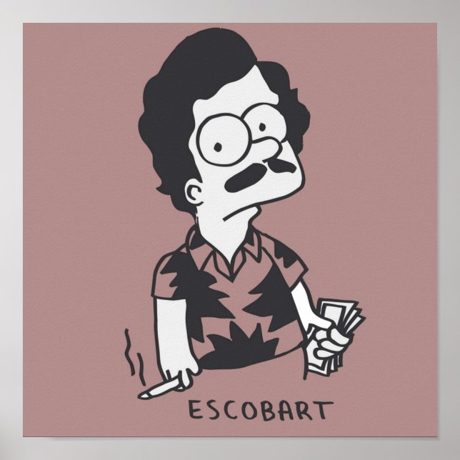 Póster Pablo Escobart (Frente)