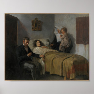Póster Pablo Picasso - Ciencia y caridad, 1897