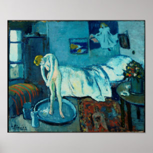 Póster Pablo Picasso - La habitación azul, 1901