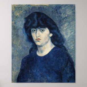 Póster Pablo Picasso - Suzanne Bloch, 1904