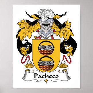 Póster Pacheco Family Crest