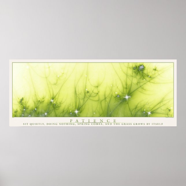 Póster Paciencia (Frente)