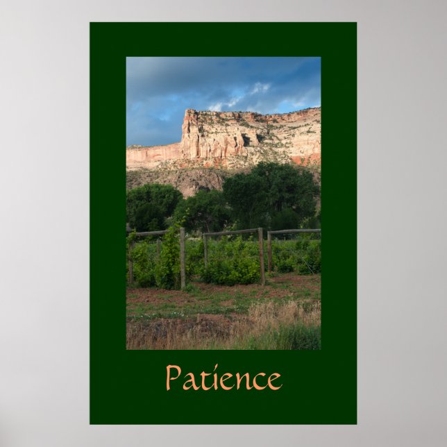 Póster Paciencia (Frente)