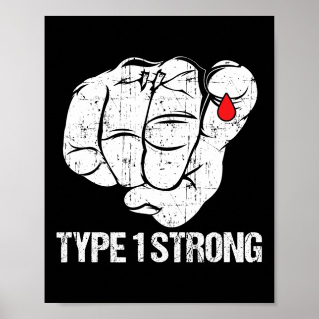 Póster Pacientes con diabetes Tipo de diabetes (Frente)