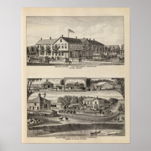 Póster Pacific House, Salina Valley Farm, Kansas