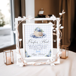 Póster pacificador caza Blueberry Pancake Baby Brunch