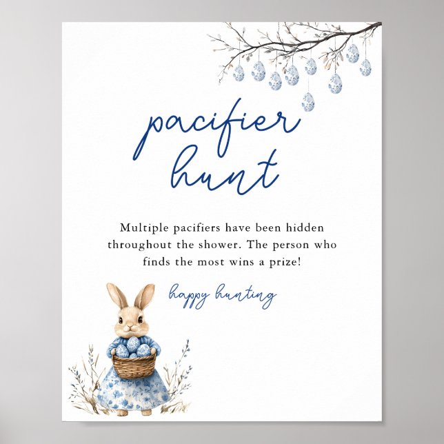 Póster Pacificador de la Semana Santa Chinoiserie Hunt Ba (Frente)