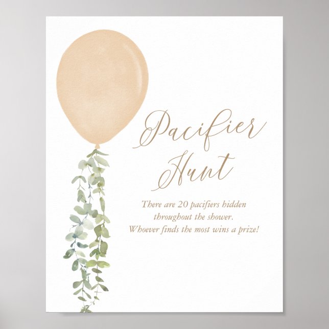 Póster Pacificador Hunt Blue Balloon Boy Poster Baby Show (Frente)