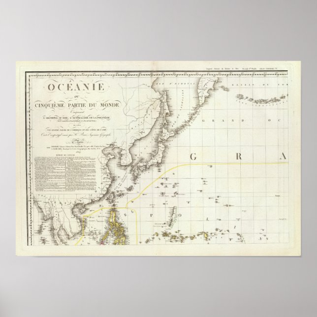 Póster Pacífico asiático (Frente)