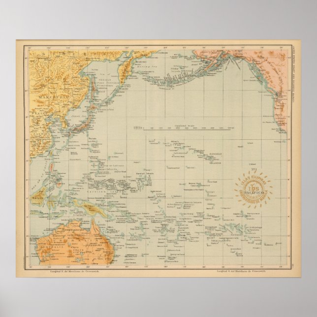 Póster Pacífico no 1 (Frente)