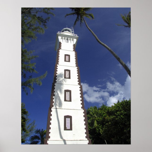 Póster Pacífico Sur, Polinesia Francesa, Tahití. Venus (Frente)