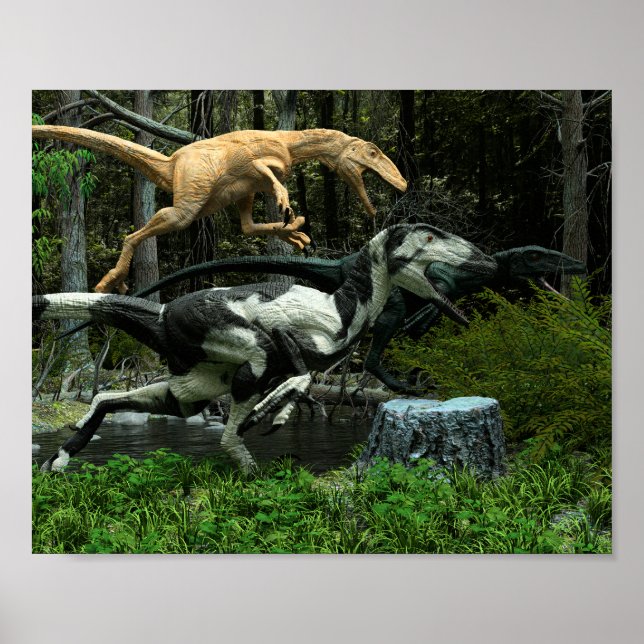 Póster Pack of Raptors (Frente)