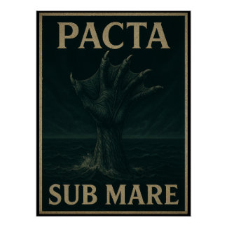 Póster Pacta Sub Mare - Pacto de Profundidad
