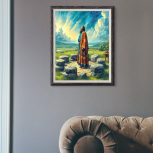 Póster Pacto de Fieles de Abram: Génesis 15