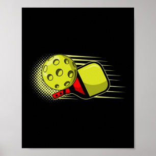 Póster Paddle de bolas