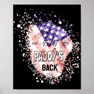 Póster Paddy está de vuelta siendo gracioso Trump1