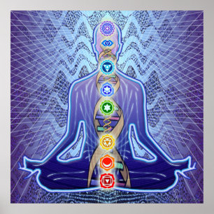 Póster Padma Sambhava Radiant Purple