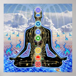 Póster Padma Sky Fractal Flames