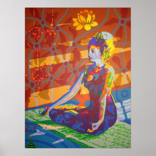 Póster padmasana - 2008