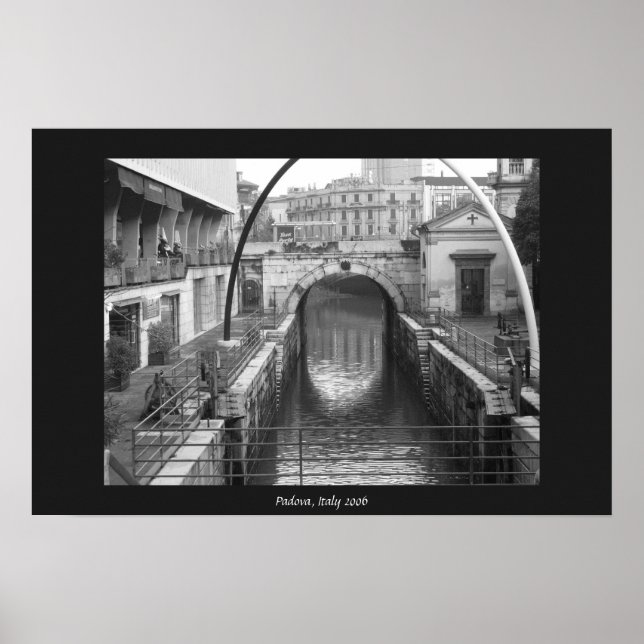 Póster Padova, Italia (Frente)