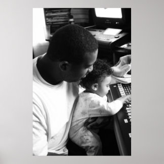 Póster Padre e hijo