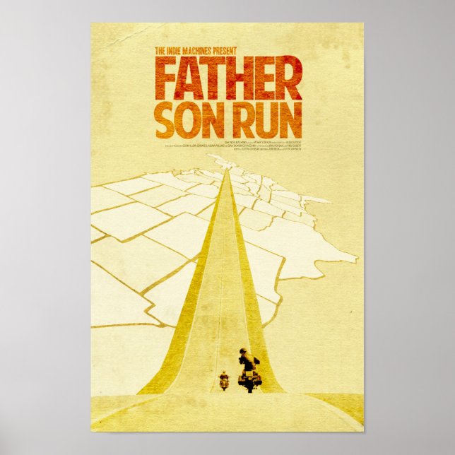 Póster Padre hijo corre : Poster oficial de cine (Frente)