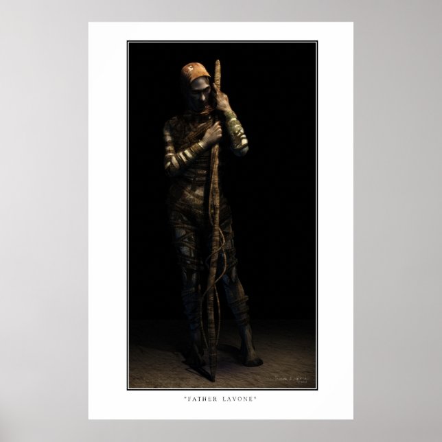 Póster Padre Lavone (Frente)