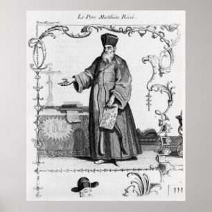 Póster Padre Matteo Ricci