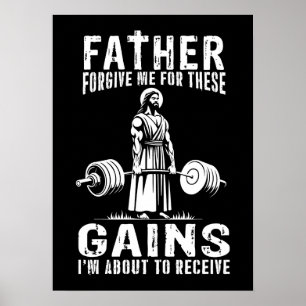Póster Padre Perdóname Por Estos Ganancias - Jesús Entren