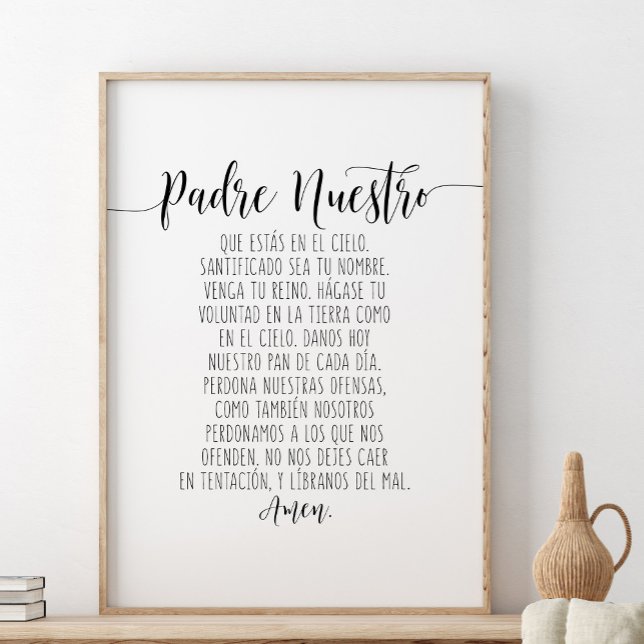 Póster Padre que estás en el cielo (Subido por el creador)