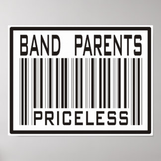 Póster Padres de banda sin precio