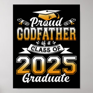 Póster Padrino 2025 Graduación Orgulloso Padrino Cl De 20