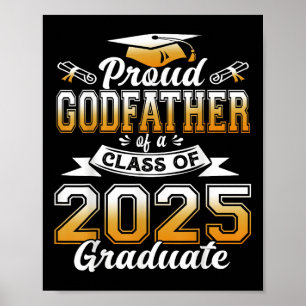 Póster Padrino 2025 Graduación Orgulloso Padrino Cl De 20