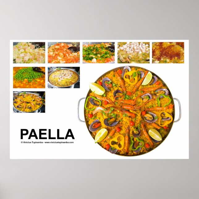 Póster paella (Frente)