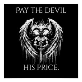 Póster Paga al Diablo su Precio