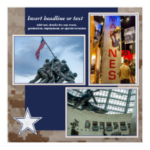 Página Collage de la revista militar