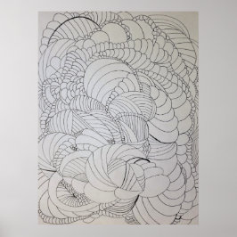 Póster Página de color abstracto