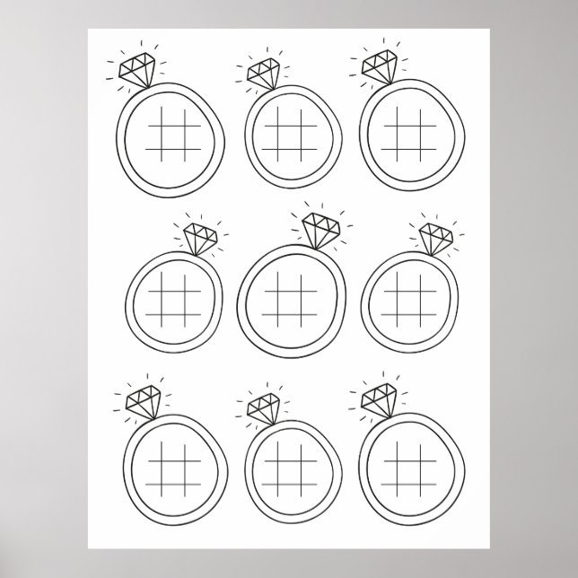 Póster Página de descarga de actividad de Tic Tac Toe de  (Frente)