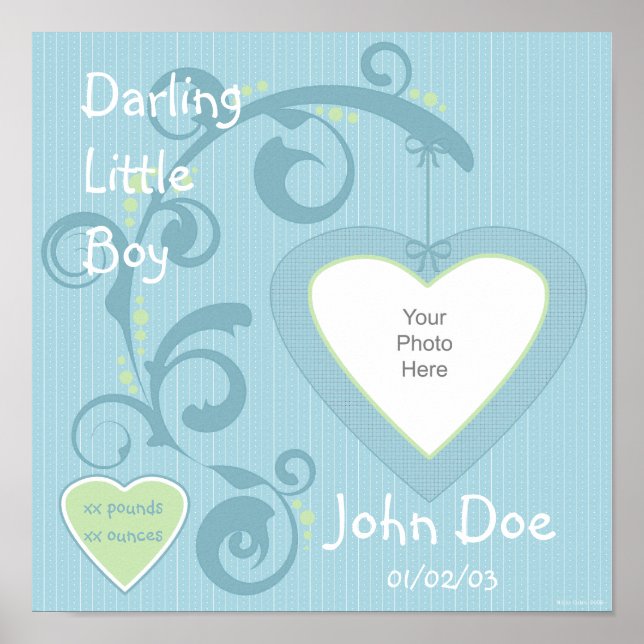 Póster Página de la libreta de crátulas de Hanging Heart  (Frente)