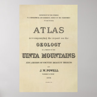 Póster Página de título Atlas que acompaña el informe