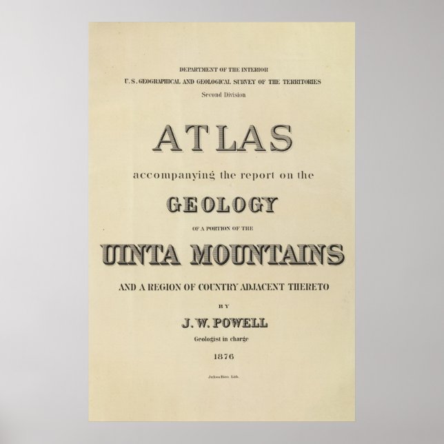 Póster Página de título Atlas que acompaña el informe (Frente)