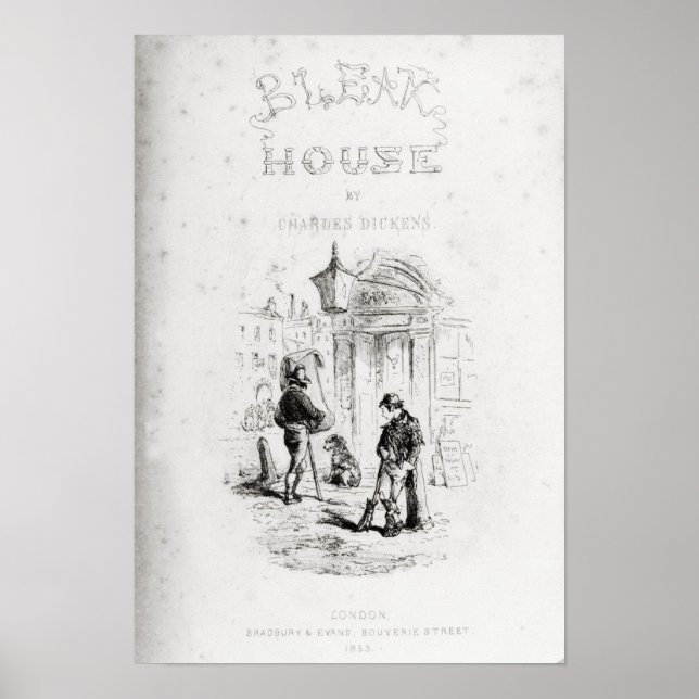 Póster Página de título de 'Bleak House' (Frente)