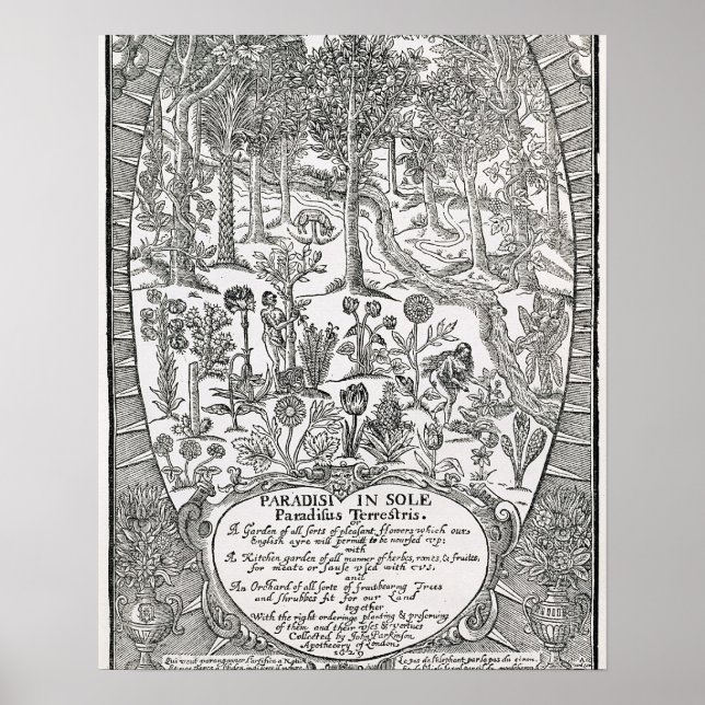 Póster Página de título de 'Paradisi Sole; Paradisus Terr (Frente)
